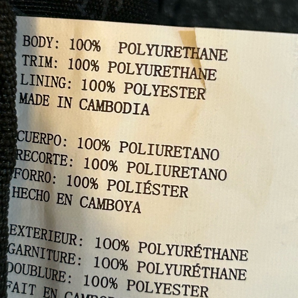 Steve Madden Signature Hip Belt Bag Embossed Black - Picture 12 of 14